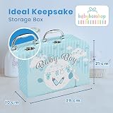 Baby Box Shop Baby Boy Gift Set Newborn Hamper with Teddy Bear view 5