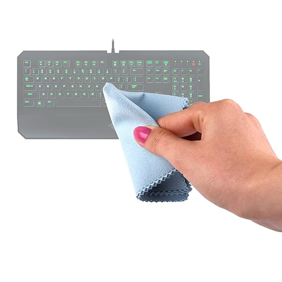 Zubehör Reinigungsset (Reinigungstuch, Pfirsich Dehnfalte, Pinsel, Feuchttücher) für Razer Deathstalker/BlackWidow x Chroma, 