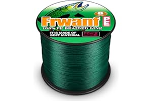 Frwanf Braided Fishing Line 8 Strands of Super Strong PE Fishing line Extreme Power Fishing Braided line is Used for Saltwater and Freshwater Fishing