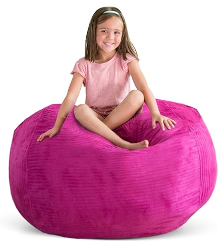 Amazon.com: Creative QT Stuff 'n Sit Large 33'' Bean Bag Storage