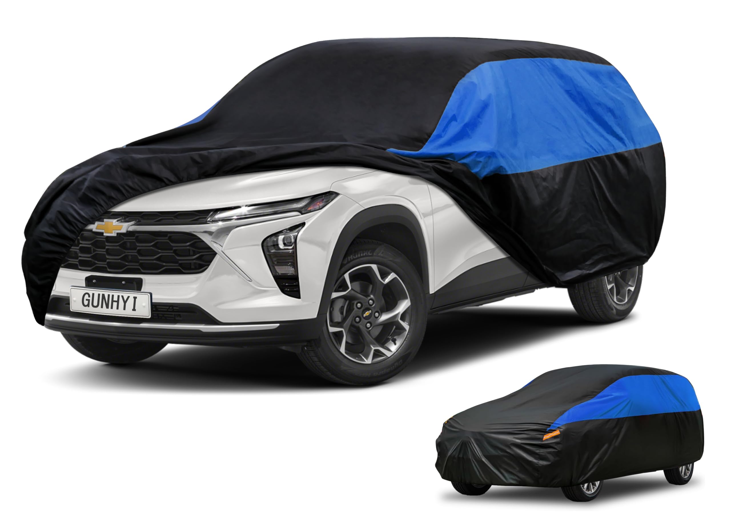 Photo 1 of GUNHYI Chevrolet Car Cover Custom Fit Chevrolet Chevy Trax Waterproof All Weather, Lightweight Full Exterior Cover for Automobiles Outdoor Sun UV Rain Dust Snow Wind Protection.
