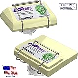 JL Safety EZ Pass-Port EZP300, Indestructible holder fits Mini and OLD size EZ Pass (not the Flex), I Pass, I Zoom, PalPass hard case and FasTrak transponders. Holder only. Made in USA
