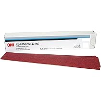 yページ Amazon.com: 3M Stikit Red Abrasive Sheet, 01679, 80+ Grade