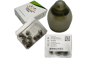 CHEERFULPOINT Phonak Vented Domes 4.0 – Small Size (S) – (054-0809) –10 Pack – Compatible with Phonak Marvel, Paradise, Lumity RIC Devices – Open Fit – Original Phonak Replacements