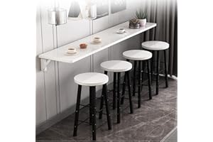 Hanging Home Narrow Long Table，Wall Hanging Dining Table， Folding Kitchen Wall，Folding Table Wall，Hanging Folding Desk， Resta