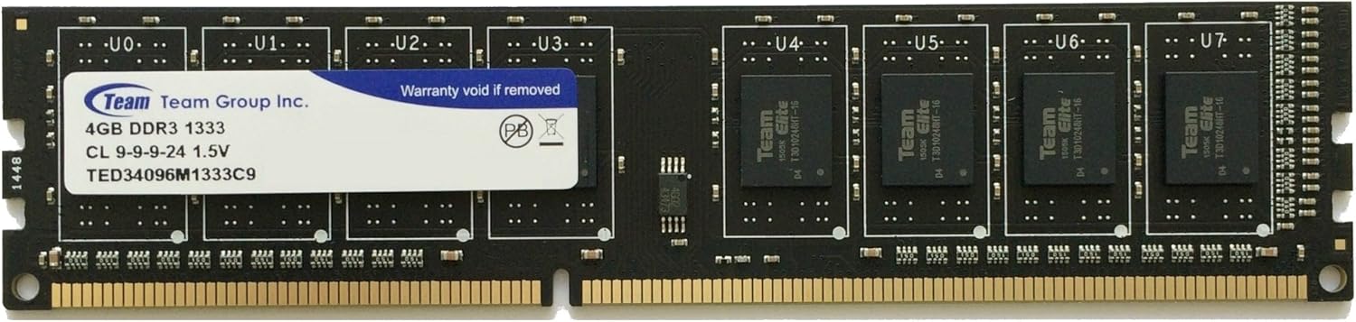 Amazon Team デスクトップ用メモリ Ddr3 1333mhz Pc3 永久保証 Ecoパッケージ 4gb Team メモリ 通販