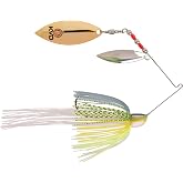 Strike King KVD Finesse Spinnerbait Fishing Lure, Perfect Skirt