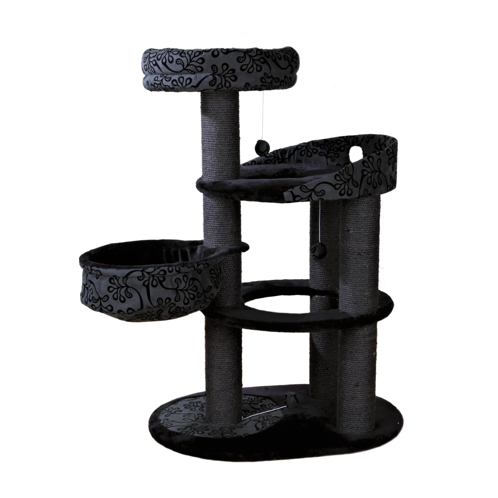 Trixie Filippo Scratching Post, 114cm, Grey/Black