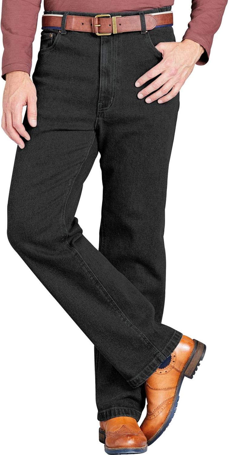 mens jeans with stretch waistband