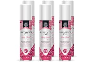 Summer's Eve Freshening Spray | Sheer Floral | 2 oz Size | Pack of 6 | pH Balanced, Dermatologist & Gynecologist Tested