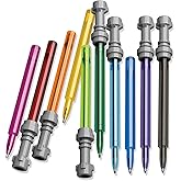 IQ LEGO Star Wars Lightsaber Gel Pen 10 Pack (53116) - Rainbow of 10 Colors, Refillable Pens for Teens and Adults, Ideal Star Wars Teacher Gifts and Office Supplies for Desk