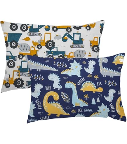 thumbnail image 2 of Hudson Baby Infant Boy And Toddler Cotton Toddler Pillow Case, Boy Farm 2 of 12