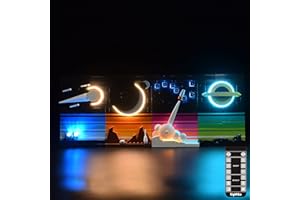 LightGo LED Lighting Kit Designed for Lego 21340 Tales of The Space Age Building Set - Not Include Model (Remote Version)