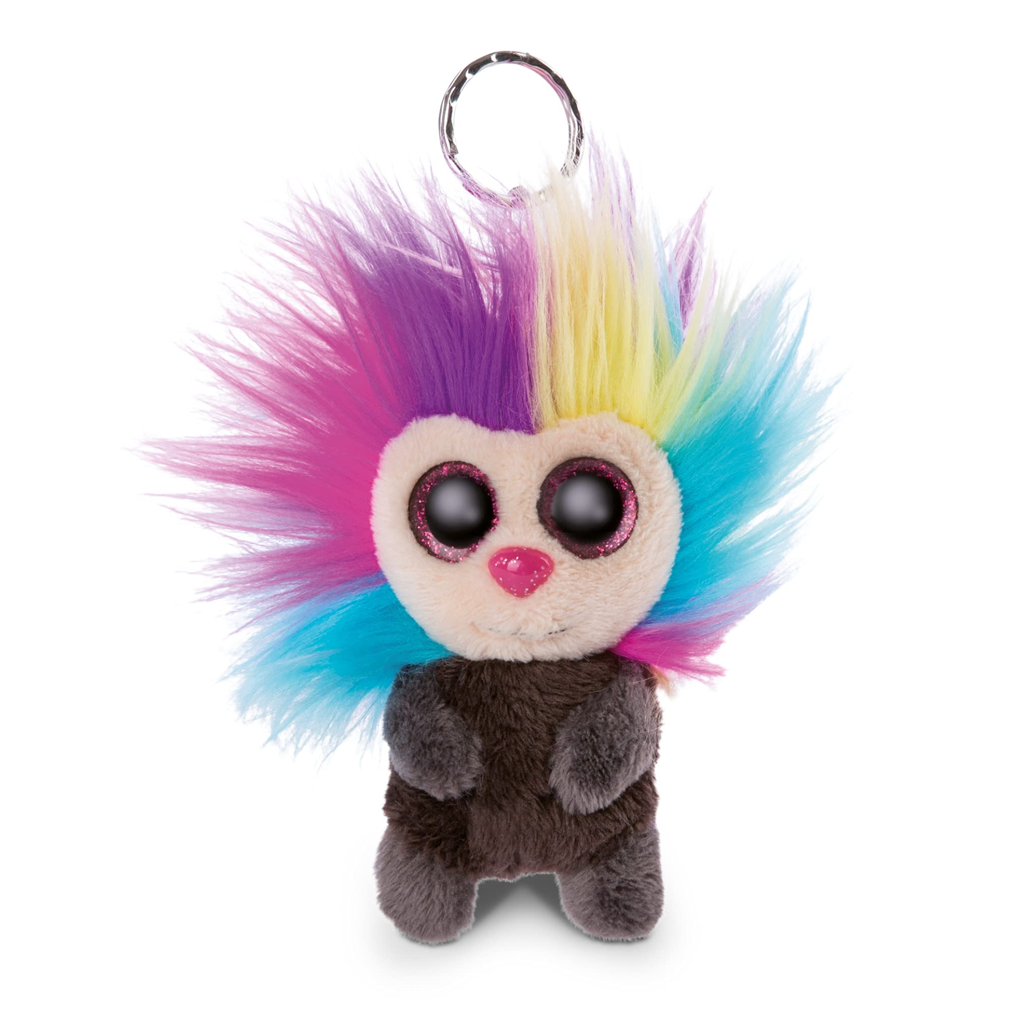 NICI Glubschis: The Original Rag Doll Keyring Fee Titiyu 9 cm – Plush Pendent for bag – Fairy cuddly toy keyrings for Lanyard & Key Holders – Small soft toys