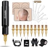 SMP Tattoo Machine Kit &ndash; Professional Scalp Micropigmentation Pen for Hairline Restoration, Hair Tattoo, and Permanent Makeup (SMP Tattoo Kit1)