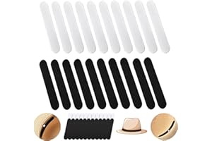 Hat Size Reducer Tape 40Pcs - Felt Cap Size Reducer Tape Self Adhesive for Men Women Baseball Caps, Sun Hat, Cowboy Hat 11 x 