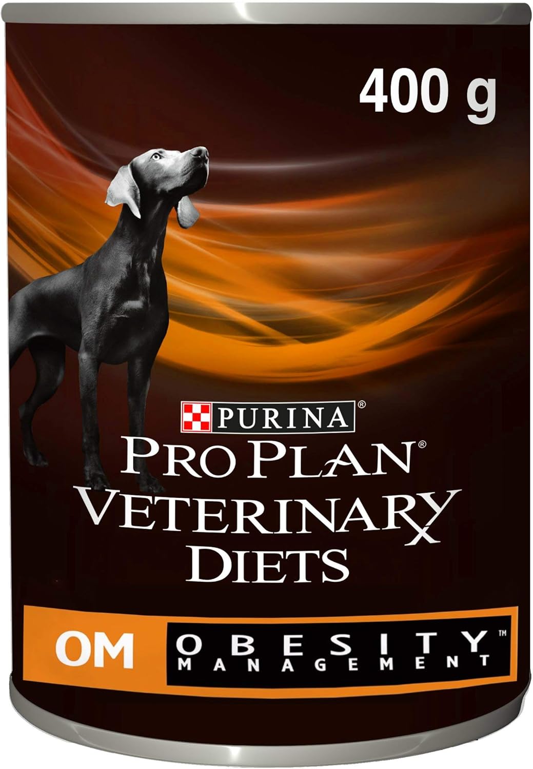 PRO PLAN VETERINARY DIETS OM Obesity Mousse Wet Dog Food 400g (Pack of 12), red, 400 g (Pack of 12)