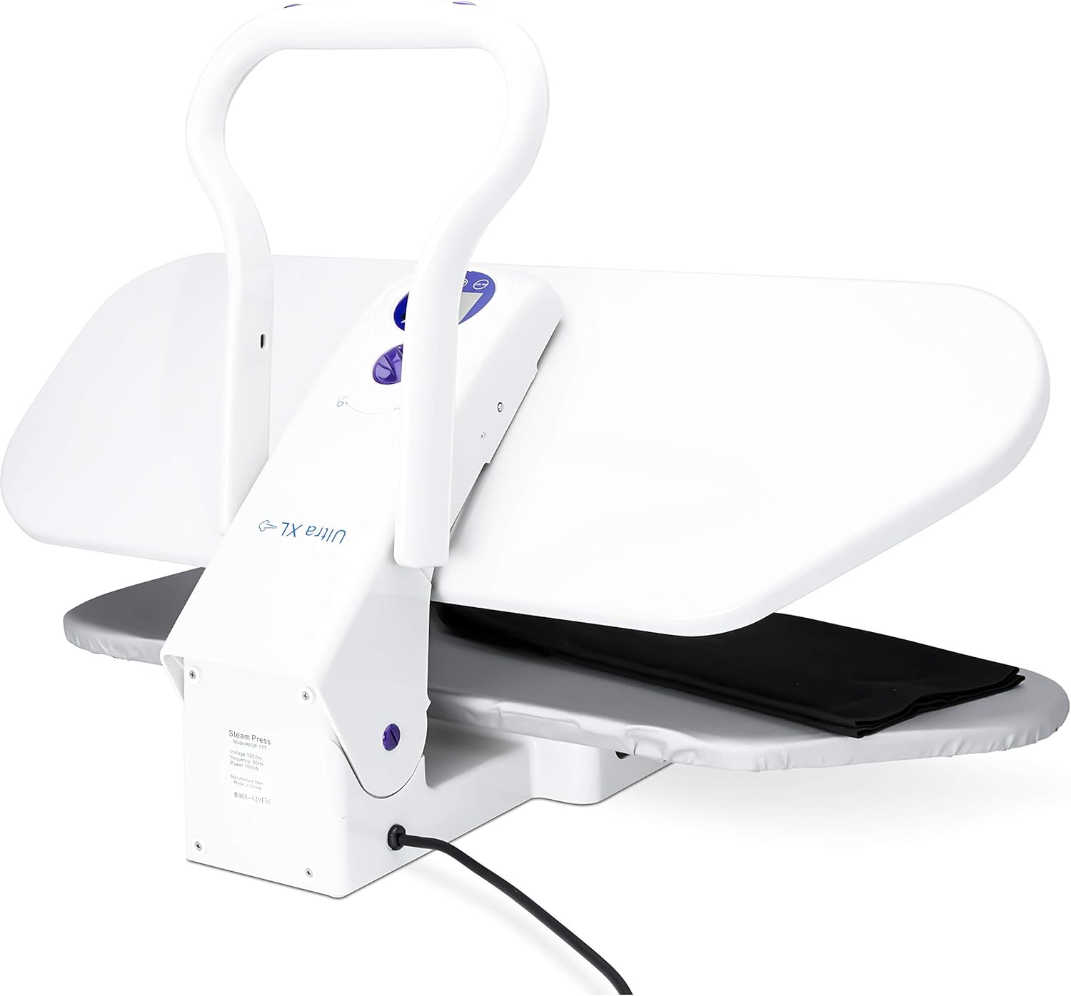 Speedy Press Oversized 35.5" Iron Press – Delivers100 Lbs. of Pressing Pressure with Multiple Steam and Temperature Settings: Home & Kitchen