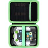 Lebakort Storage Case Compatible with LeapFrog Magic Adventures Binoculars (Black+Apple Green Case)