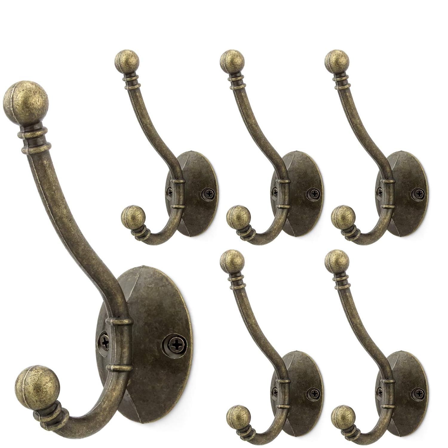 Best Coat Rack Brass Antique