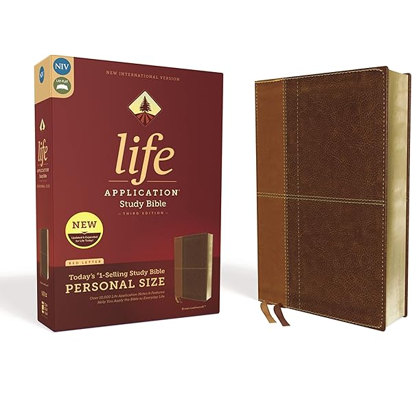 NIV, Life Application Study Bible, Third Edition, Personal Size
