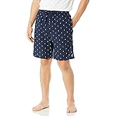 Nautica Men's Soft Woven 100% Cotton Elastic Waistband Sleep Pajama Short