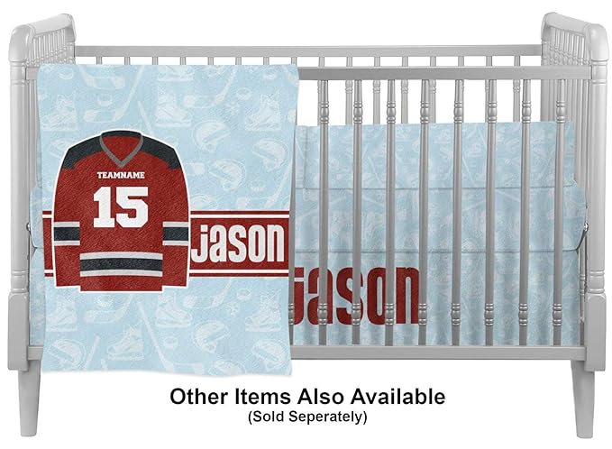 hockey crib bedding