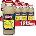 Snow's All Natural Clam Juice, 8 Fluid oz Bottle (Pack of 12) - Gluten Free, Keto Friendly - Great for Pasta & Seafood Recipes