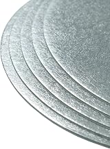 Culpitt 10 Inch Silver Cake Cards Pack of 5 CSR10AMZ5 1.8mm Thick view 3