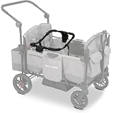 Radio Flyer Pathfinder Stroller Wagon Car Seat Adapter, 4-Seat | Infant Carrier Compatible, For Pathfinder Wagons, Graco Compatible, Click-and-Go Attachment