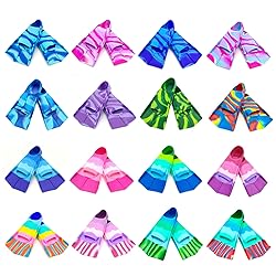 Gugmoy Kids Swim Fins,Comfortable Silicone Flippers