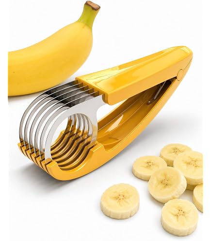 Amazon.com: Hutzler Banana Slicer, Easy To Use Plastic Banana Fuit