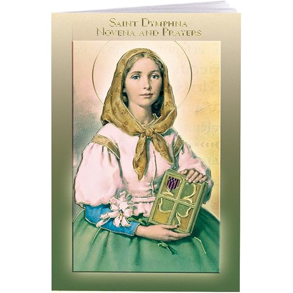 Prayer Cards Laminated St. Dymphna Prayer Holy Card - Patron Saint Of ...