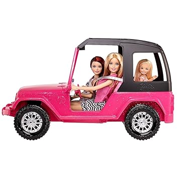 amazon barbie jeep