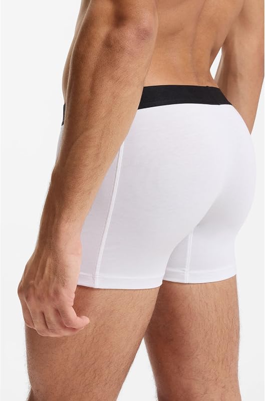 Hommes BoxerBr 3P One Lot de Trois Boxers Longs en Coton Stretch