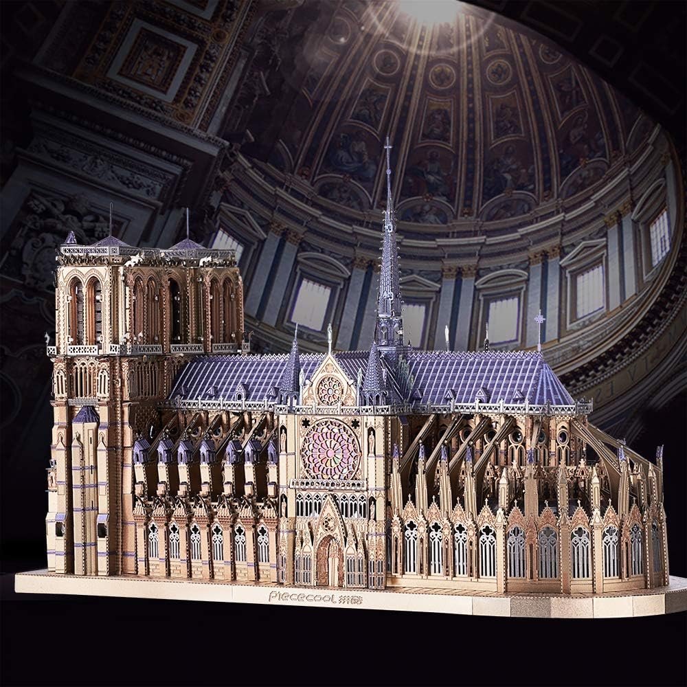 Piececool 3D Puzzle Metal Notre Dame de Paris - Image 3