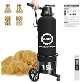 AKM Spotless Water System for car wash,Pre-Filled with 15L DI Resin, with Bypass, DI Water System,Garden Hose Quick Connector, Deionized Water System for RV, Vehicles, Bikes, Boats, No Spots