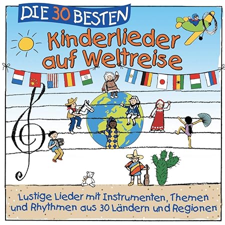 Die 30 Besten Kinderlieder Auf Weltreise Lustige Lieder Aus 30 Landern Und Regionen Simone Sommerland Karsten Gluck Und Die Kita Frosche Amazon De Musik