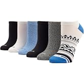HUE Women's Supersoft No Show Liner Socks 6 Pair Pack
