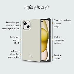 Cocomii - Rectangle Case Compatible with iPhone 15