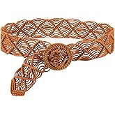 Suyi Boho Belt for Women Braided Woven Belts Bohemian Waist Belts for Dress