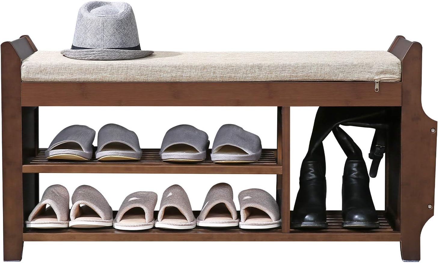 Best 32′ Shoe Rack Padded Bench