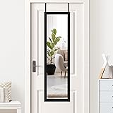 Americanflat 12x48 Over The Door Mirror - Hanging