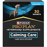 Purina Pro Plan Veterinary Supplements Calming Care Dog Supplement, 30 ct | Probiotic dog supplement that helps dogs cope with external stressors like separation, unfamiliar visitors, and novel sounds