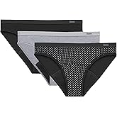 Hanes womens Comfort, Period. Underwear, Bikini Period Underwear, Super Leaks Period Underwear, 3-pack