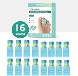 Welnove 16Pcs Hammer Toe Straightener Cushioned Toe Wraps Multi-Size view 7