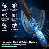 SUPRUS Candle Lighter USB Rechargeable Arc Lighter 360° Neck Stainless Steel view 3
