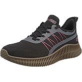 Skechers BOBS Mens Geo Sneakers, BKMT-Black, 12 M US