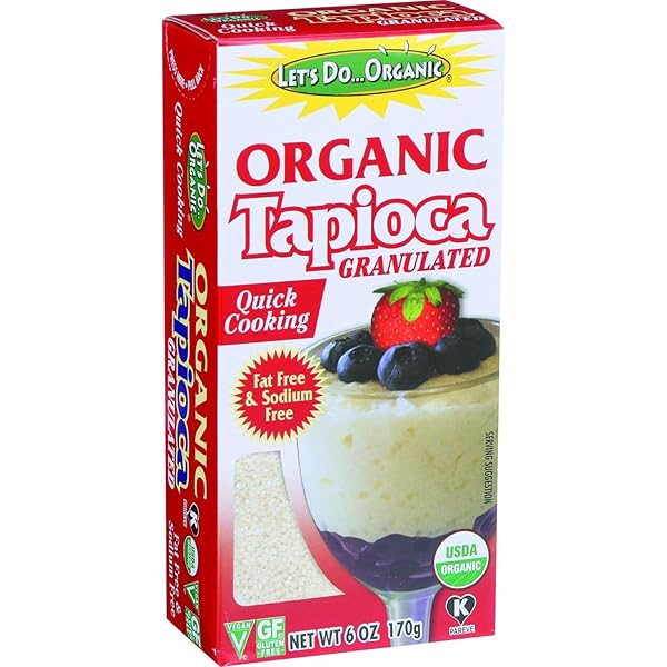 EDWARD & SONS LET’S DO ORGANIC TAPIOCA GRANULATED – 6 OZ