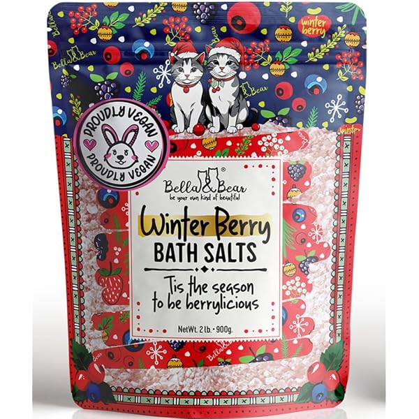 Bella And Bear Candy Land Bath Salts - Holiday Edition